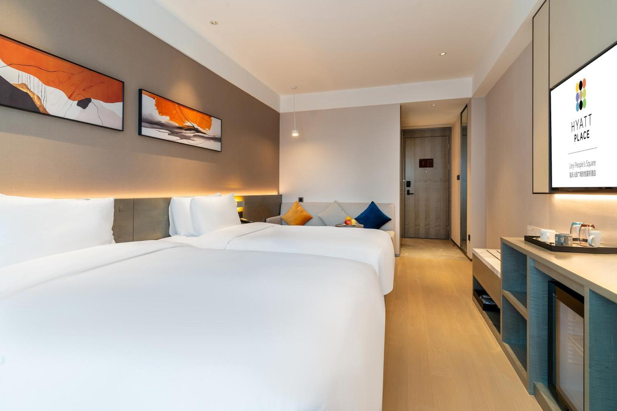 Hyatt Place Linyi People Square Exterior photo
